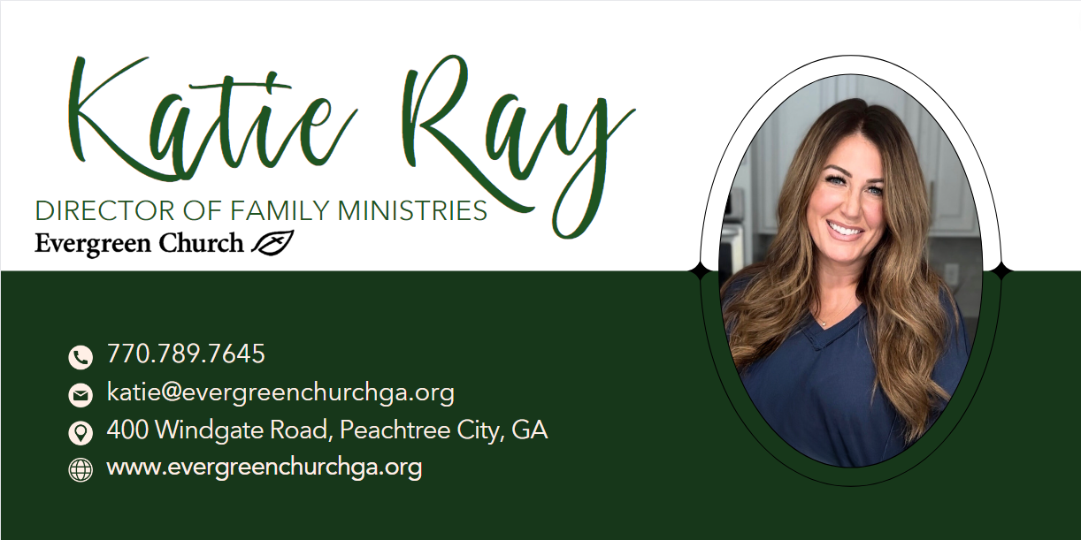 Katie Ray
Director of Family Ministries